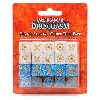 Warhammer Underworlds: Grand Alliance Order Dice Pack